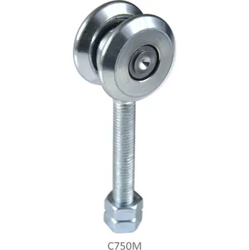 Vozík pro závěsný systém, 2 kolečka, do 100kg, uzavřená ložiska, pro profil C920M