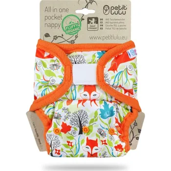 Plenkové kalhoty Petit Lulu s.r.o. Lišky - All In One kapsová plena sz