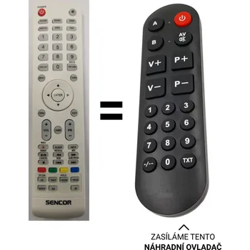 Skyworth 24E3A11G 32E3A11G 43E200A náhradní dálkový ovladač pro seniory