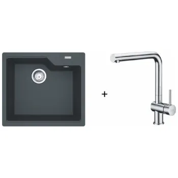 Kuchyňský dřez Franke SET G176 - UBG 610-56 grafit + SAMOA + ZÁRUKA 5 LET ZDARMA