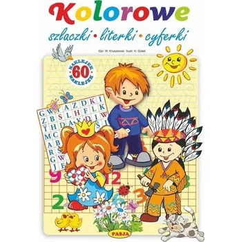 Cizojazyčná kniha Kolorowe szlaczki, literki, cyferki - Włodzimierz Kruszewski, Halina Gołek