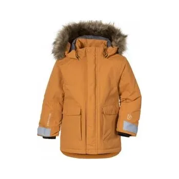 Didriksons Kure JR žlutohnědá 503826-251 vel. 120; Žlutá bunda + DÁREK DLE VÝBĚRU!