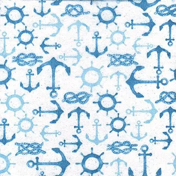 Papírový ubrousek Pack Service Italia Nature SEA - Ubrousky Blue námořnické motivy 40 x 40 cm 50 ks