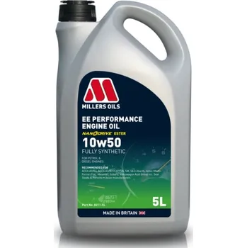 Motorový olej Millers Oils EE Performance 10W-50 5 l