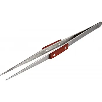 Nerezová anti-magnetická pinzeta, přímá, 205 mm (TrueTech)