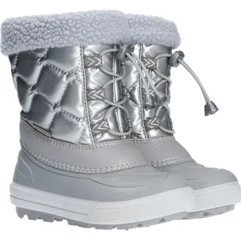 Dívčí zimní obuv Sněhulky sněhule zimní boty DEMAR FURRY 2 NE light stříbrné velikost: 28/29