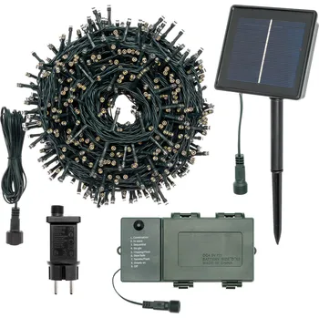 Vánoční světelný řetěz Xmasking DBX-68582 řetěz 1000 LED teplá bílá