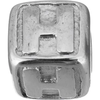 Šperk Šperky4U Navlékací ocelový přívěsek korálek - písmeno - K0011-H