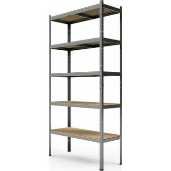 Regál Kovový Strong II. 220x100x45 cm - 5 polic