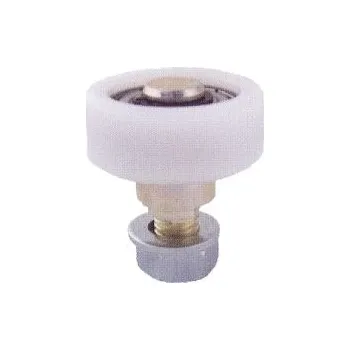 Kolečko Polyamidové vodící kolečko ø 43mm s ložiskem, M12