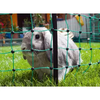 Ohradník Elektrická síť pro králíky 65 cm, 25m, jedno-hrot