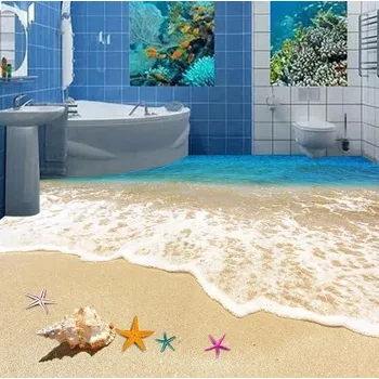 Fototapeta Solution Media 3D tapeta na podlahu - Pláž MU3497