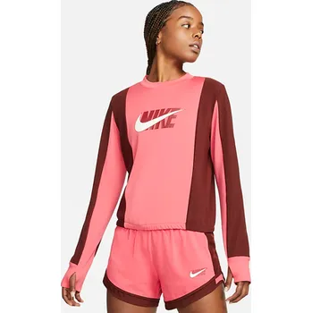 Dámské oblečení W NK DF ICNCLSH MIDLAYER-Dámská mikina - Velikost S