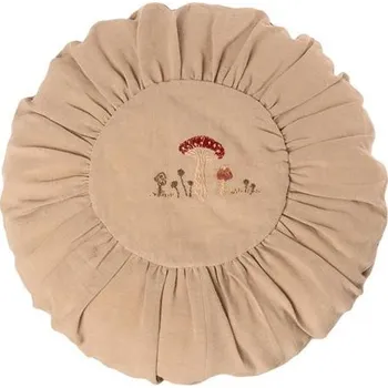 Hračka Maileg Velký kulatý polštářek Sand Mushrooms Maileg Cushion Round Mushroom