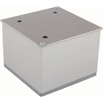 Strong Nábytková nožka čtvercová 80 x 100 eloxovaný hliník