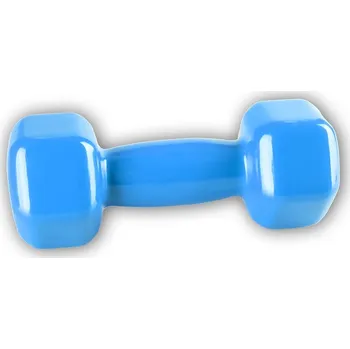 Jednoručka Vinyl Dumbell 4kg blue