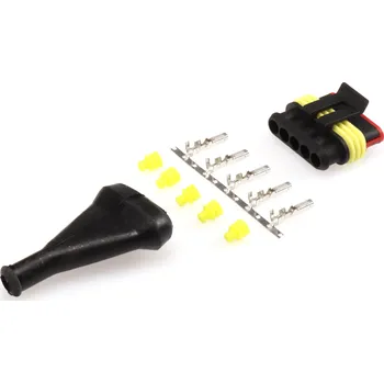 Příslušenství pro přívěs Konektor 5-pólový Superseal - zásuvka female, IP67