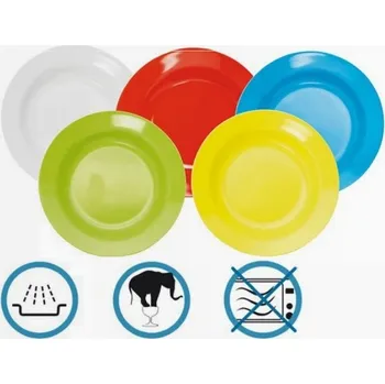 Talíř PGX 9361 201 Talíř hluboký 20 cm melamin 20 cm červený