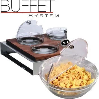 Jednorázové nádobí PGX 2677 Buffet system - víčko ochranné na misku 14 cm