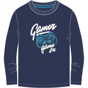 VENERE CHLAPECKÉ TRIKO "GAMER" Barva: tmavě modrá, Velikost: 10 let (140)