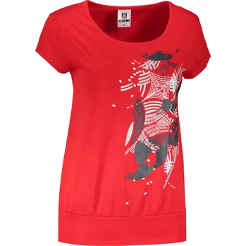 Dámské tričko Dámské triko ALTISPORT ALW084120 ČERVENÁ XS