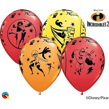 Balónek Qualatex Balónky Úžasňákovi 6 ks 12"/30 cm