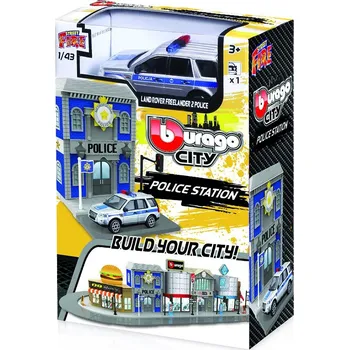 autíčko Bburago Bburago City Police Station