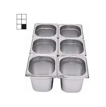 Plech na pečení PGX 7016 150 Gastronádoba plná GN 1/6 nerezová GN 1/6-150