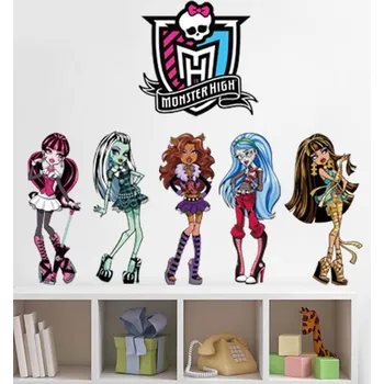 Samolepící dekorace Monster high samolepka na zeď, vel. 90x30cm