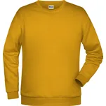 Pánská mikina JAMES NICHOLSON JN794 GOLD YELLOW XXL