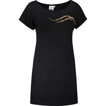 Dámské tričko Dámské prodloužené triko ALTISPORT CARRYOVER ALW001123 ČERNOZLATÁ S