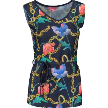 Dámské tílko KIXMI LANGLEY TMAVĚ MODRÁ XL