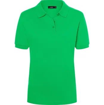 Dámské tričko Dámské triko s límečkem premium JAMES NICHOLSON JN071 FERN GREEN L