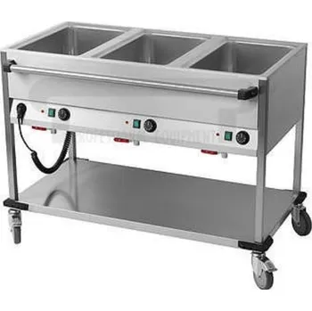 Bartscher 3944 513 Pojízdná vodní lázeň 3 x GN 1/1 3x GN 1/1