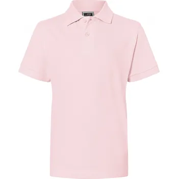 Chlapecké tričko Dětské triko s límečkem premium JAMES NICHOLSON JN070K ROSE XXL