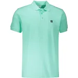 Pánské triko s límečkem ALTISPORT CARRYOVER ALM065203 MÁTOVÁ S