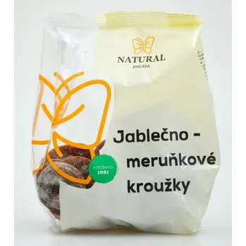 Jablečno - meruňkové kroužky bez lepku - Natural 150g