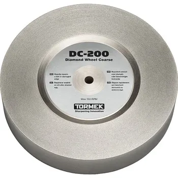 Brusný kotouč Tormek DC-200 Diamantový brusný kotouč Tormek hrubý F360 12 mm 200 mm