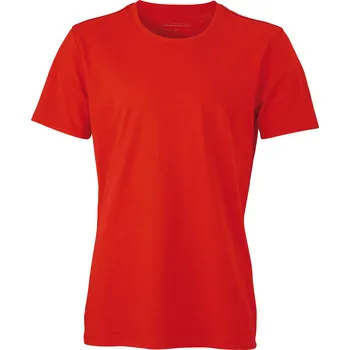 Pánské triko JAMES NICHOLSON JN978 TOMATO S