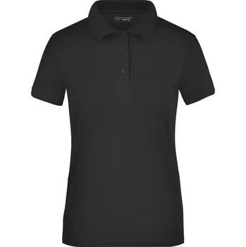 Dámské tričko Dámské triko s límečkem funkční cooldry JAMES NICHOLSON JN197 BLACK S