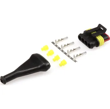 Příslušenství pro přívěs Konektor 4-pólový Superseal - zásuvka female, IP67