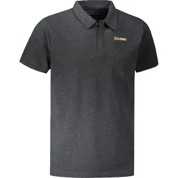 Pánské tričko Pánské triko s límečkem ALTISPORT WELLYN MTST647 ČERNÁ L