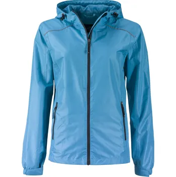 Dámská cargo bunda Dámská bunda JAMES NICHOLSON JN1117 TURQUOISE/IRON GREY S