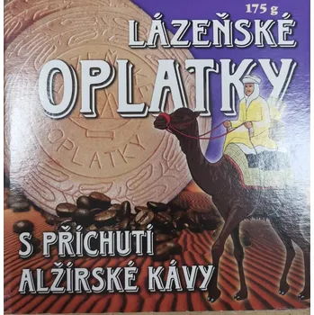 CLIP Luhačovice Lázeňské trojhránky s alžírská káva 160g