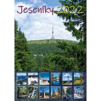 Kalendář Nakladatelství Jena Jeseníky 2022