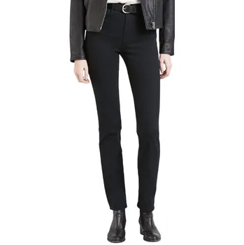 Levi's High Rise Straight 724 Night is Black