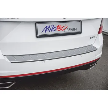 Tuning Kryt nákladové hrany Škoda Octavia III Scout 2013-2020 stříbrný matný | Milotec