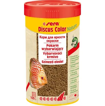 Krmivo pro rybičky sera discus color Nature 250 ml