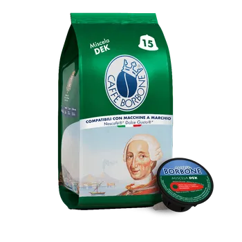Dolce Gusto kapsle Caffé Borbone Miscela Deka 15ks