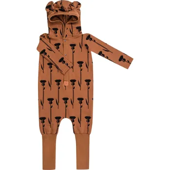 Dámský overall Zezuzulla Eared Jumpsuit Thistle on Cinnamon Kombinéza s oušky Velikost: 110